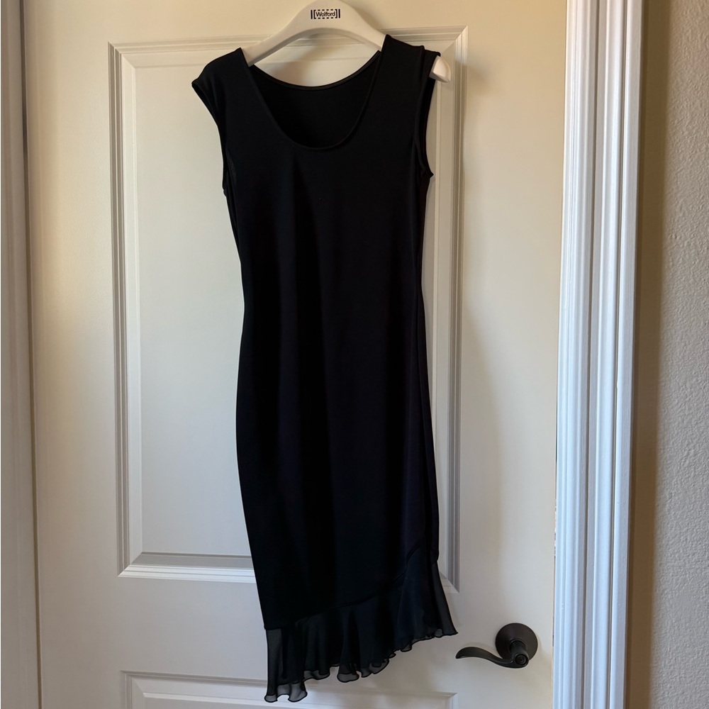 Wolford Black Asymmetrical Dress